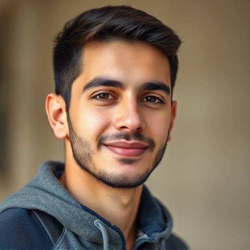 Foto de João Silva, aluno de videoblogging